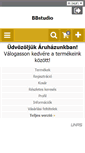 Mobile Screenshot of bbstudio.hu